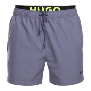 Pánské plavky HUGO šedé (50496287 423) L