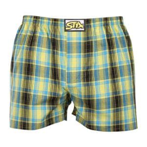 Pánské trenky Styx klasická guma vícebarevné (A1021) XL