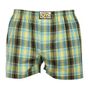 Pánské trenky Styx klasická guma vícebarevné (A1021) XL