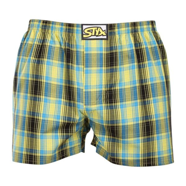 Pánské trenky Styx klasická guma vícebarevné (A1021) XL