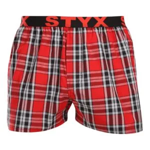 Pánské trenky Styx sportovní guma vícebarevné (B1023) M