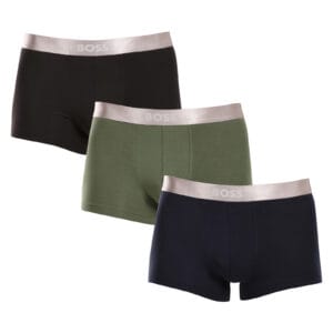 3PACK pánské boxerky BOSS vícebarevné (50514998 982) M