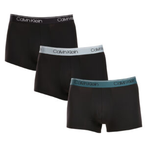 3PACK pánské boxerky Calvin Klein černé (NB2569A-N2L) L