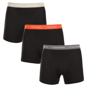 3PACK pánské boxerky Calvin Klein černé (U2662G-MWR) M