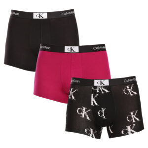 3PACK pánské boxerky Calvin Klein vícebarevné (NB3528E-MRS) XXL