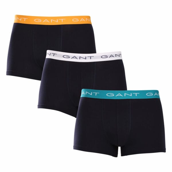 3PACK pánské boxerky Gant modré (902413003-779) L