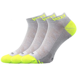 3PACK ponožky VoXX bambusové světle šedé (Bojar) S