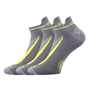 3PACK ponožky VoXX šedé (Rex 10) S