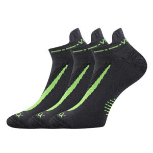 3PACK ponožky VoXX tmavě šedé (Rex 10) XL