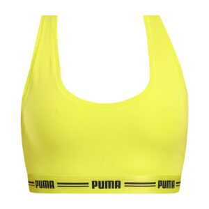 Dámská sportovní podprsenka Puma žlutá (604022001 021) M