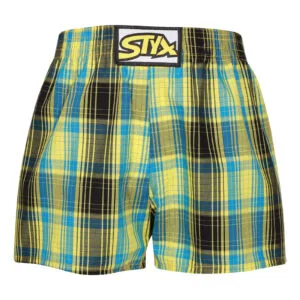 Dětské trenky Styx klasická guma vícebarevné (J1021) 4-5 let
