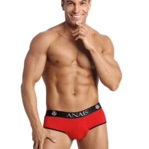 Pánské jocksy Anais červené (Soul Jock Bikini) S