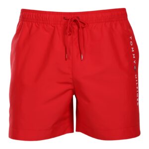 Pánské plavky Tommy Hilfiger červené (UM0UM03258 XLG) L