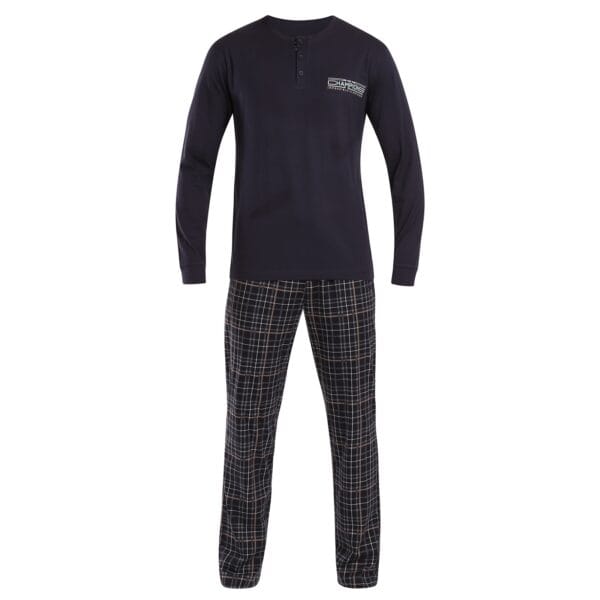 Pánské pyžamo Nedeto vícebarevné (NP004) 3XL