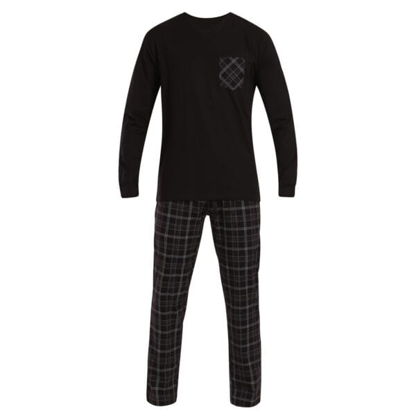 Pánské pyžamo Nedeto vícebarevné (NP010) 4XL