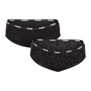 2PACK dámské kalhotky Puma černé (701226222 001) S