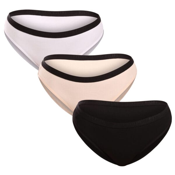 3PACK dámské kalhotky Pietro Filipi vícebarevné (3KB003) XL