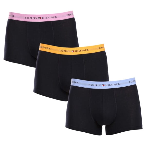 3PACK pánské boxerky Tommy Hilfiger tmavě modré (UM0UM02763 0VI) L