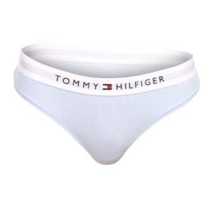 Dámská tanga Tommy Hilfiger modré (UW0UW04146 C1O) L