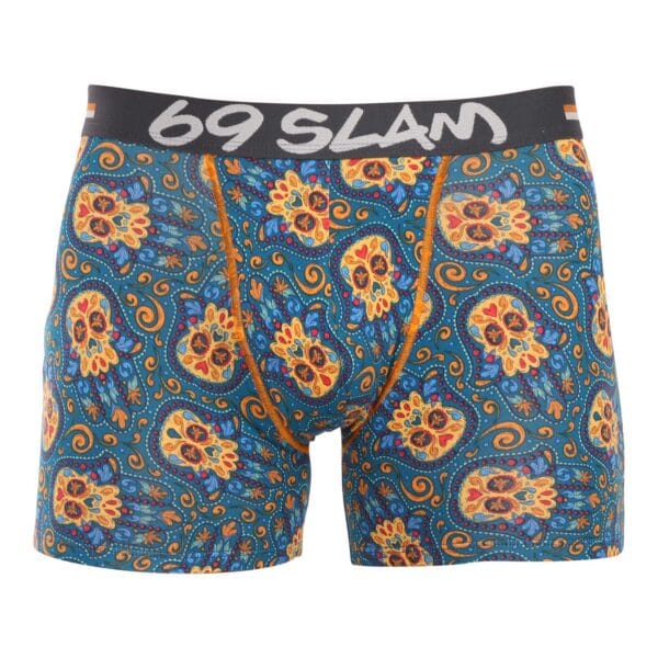 Pánské boxerky 69SLAM fit bamboo hamsa hand gilbert (MPBHHD-BB) M