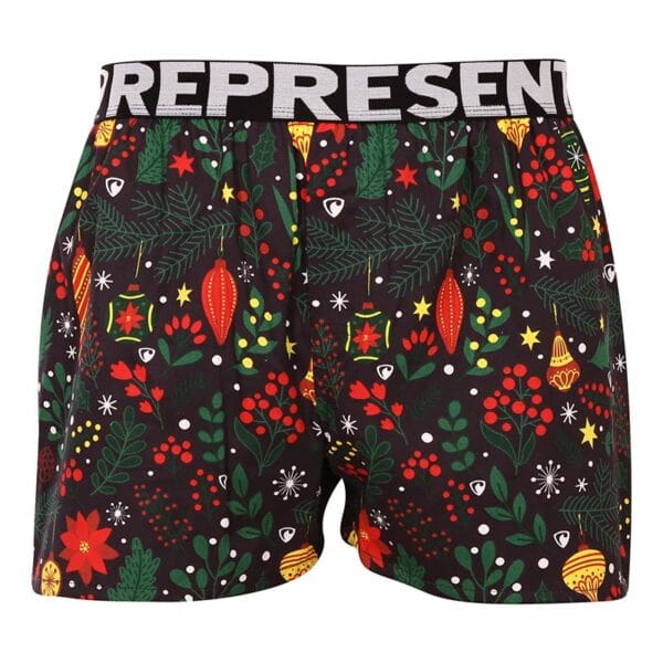 Pánské trenky Represent exclusive Mike mistletoe (R2M-BOX-0741) M