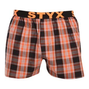 Pánské trenky Styx sportovní guma vícebarevné (B1026) XXL