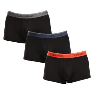 3PACK pánské boxerky Calvin Klein černé (NB2569A-N33) L