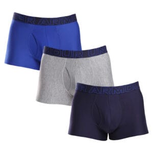 3PACK pánské boxerky Under Armour vícebarevné (1383882 400) 5XL