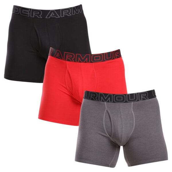 3PACK pánské boxerky Under Armour vícebarevné (1383889 025) S
