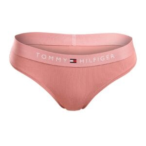 Dámská tanga Tommy Hilfiger růžové ( UW0UW04146 TJ5) L