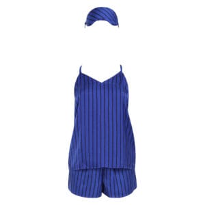 Dámské pyžamo Tommy Hilfiger modré v dárkovém balení (UW0UW04947 01Y) M