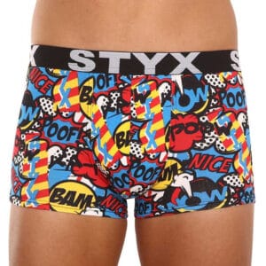 Pánské boxerky Styx art sportovní guma nadrozměr poof (R1153) 3XL