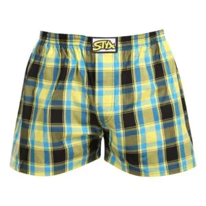 Pánské trenky Styx klasická guma vícebarevné (A1033) L