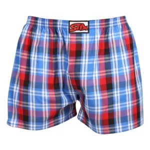 Pánské trenky Styx klasická guma vícebarevné (A1037) L