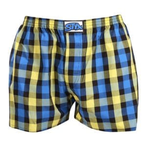 Pánské trenky Styx klasická guma vícebarevné (A1039) L