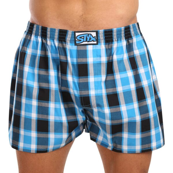 Pánské trenky Styx klasická guma nadrozměr vícebarevné (E1034) 3XL