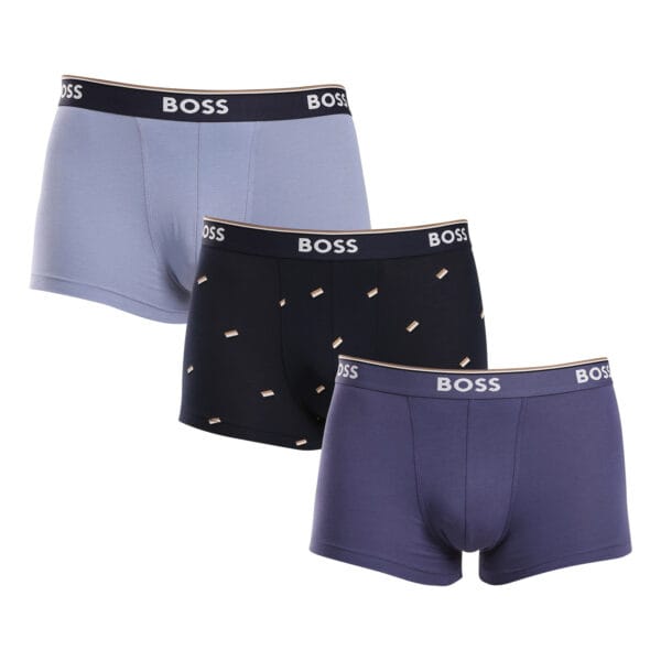 3PACK pánské boxerky BOSS vícebarevné (50517829 964) XXL