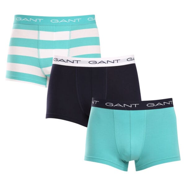 3PACK pánské boxerky Gant vícebarevné (902423013-364) XL