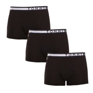 3PACK pánské boxerky Tommy Hilfiger černé (UM0UM01234 0R9) M