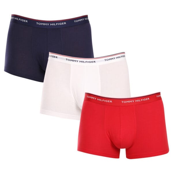 3PACK pánské boxerky Tommy Hilfiger vícebarevné (1U87903842 611) L