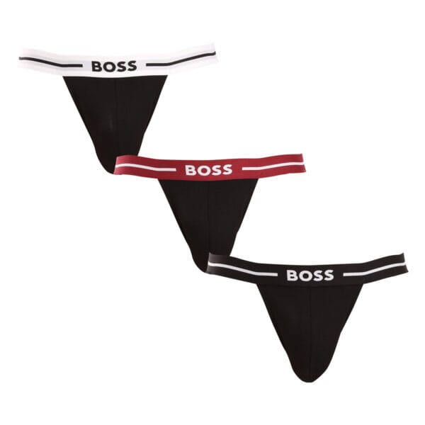 3PACK pánské jocksy BOSS vícebarevné (50517823 968) L