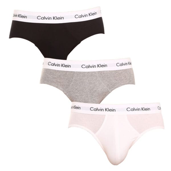 3PACK pánské slipy Calvin Klein vícebarevné (U2661G-998) XL