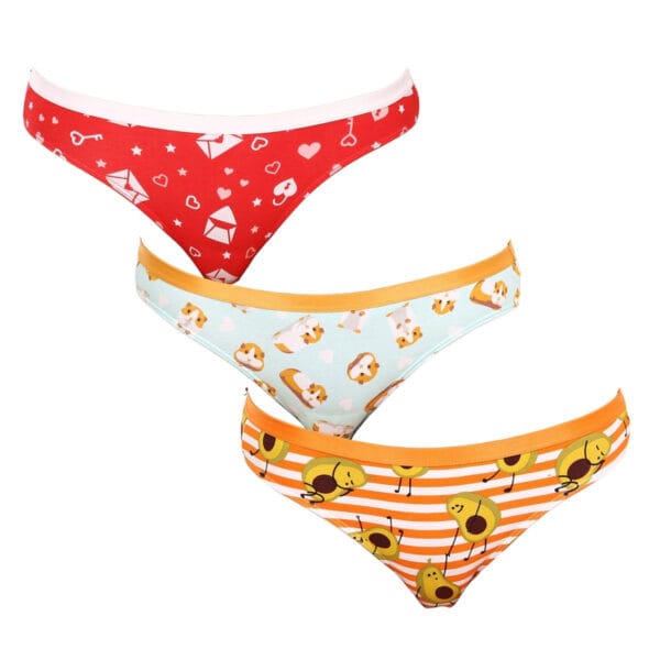 3PACK veselé dámské kalhotky Dedoles (K1319229137) M