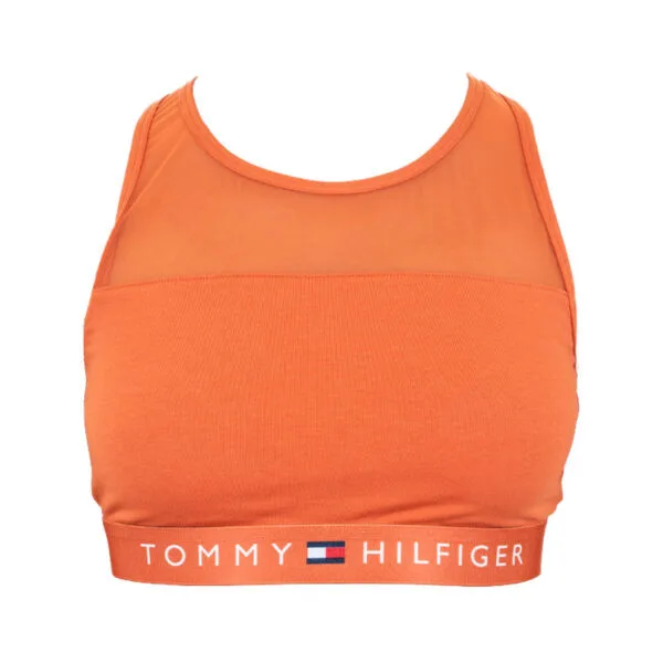 Dámská podprsenka Tommy Hilfiger oranžová (UW0UW00012 887) XS