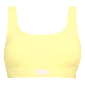 Dámská sportovní podprsenka Puma žlutá (100001239 002) M