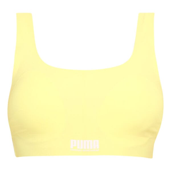Dámská sportovní podprsenka Puma žlutá (100001239 002) M