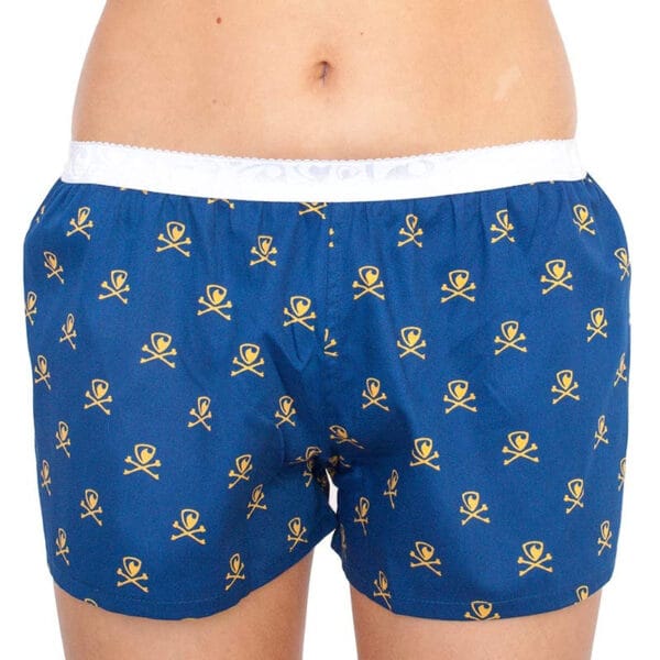 Dámské trenky Represent small bones modré (R0W-BOX-0705) L
