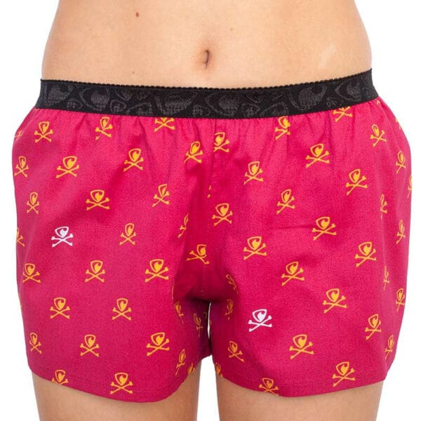 Dámské trenky Represent small bones vínové (R0W-BOX-0704) S