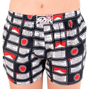 Dámské trenky Styx art klasická guma varování (K553) S