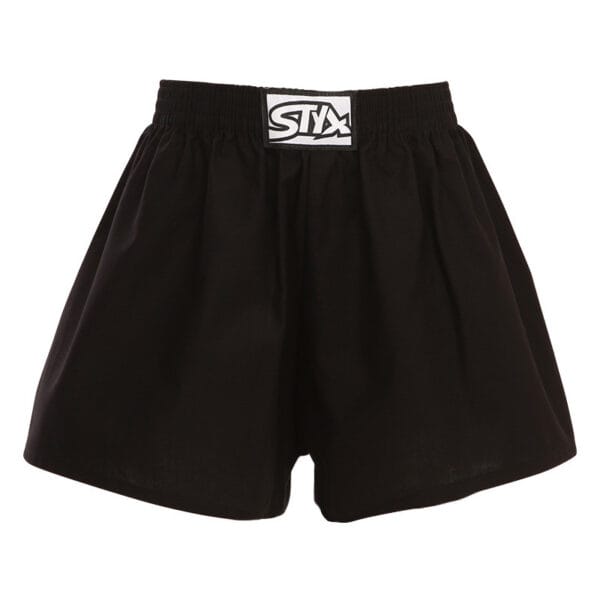 Dětské trenky Styx klasická guma černé (J960)  4-5 let